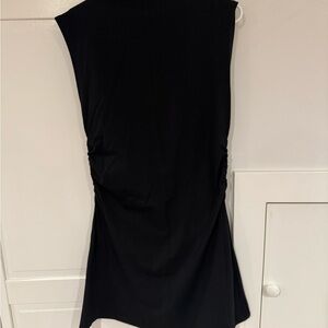 Asos Design mini dress with ruched sides NWT